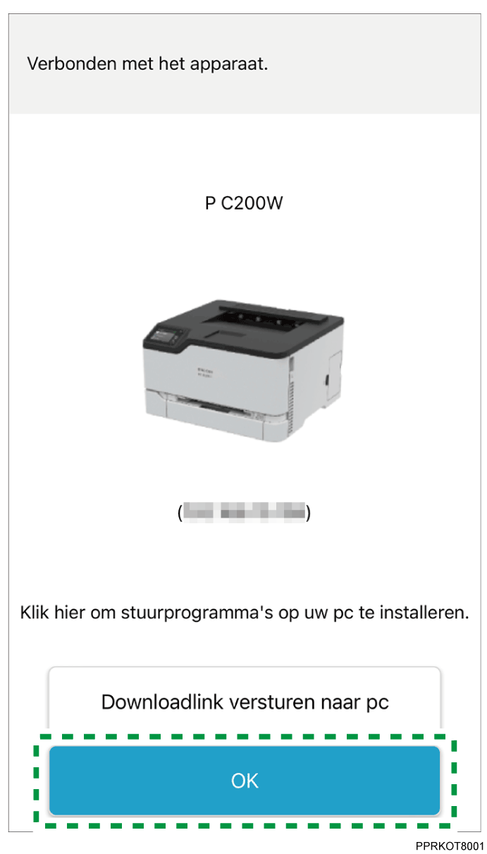 Illustratie van toepassingsscherm