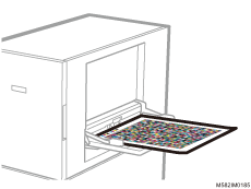 給紙トレイのイラスト