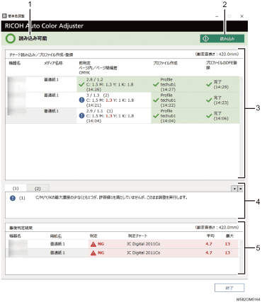 アプリケーション画面のイラスト