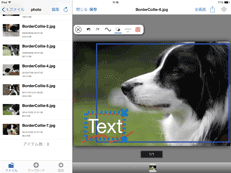 アプリケーション画面のイラスト
