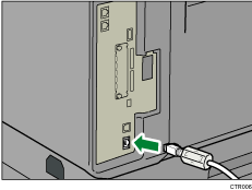 Gigaイーサネットインターフェースのイラスト