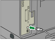 USBインターフェースのイラスト