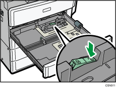 給紙トレイのイラスト