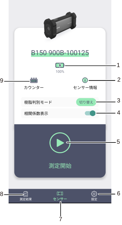アプリケーション画面のイラスト