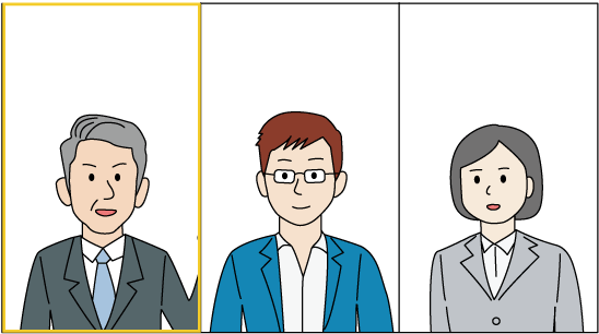 アプリケーション画面のイラスト