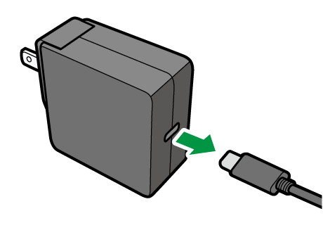 ACアダプターのイラスト