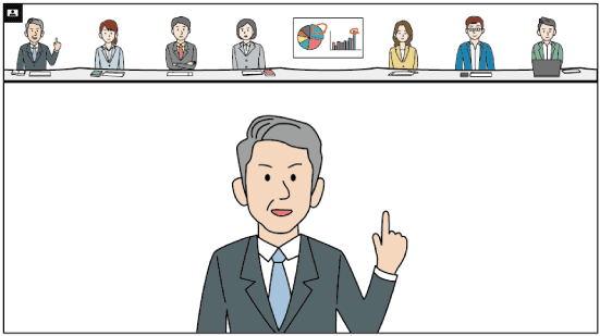 アプリケーション画面のイラスト