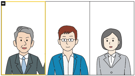 アプリケーション画面のイラスト