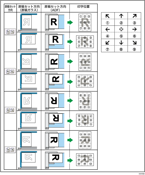 印字のイメージイラスト