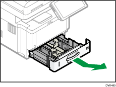 給紙トレイのイラスト