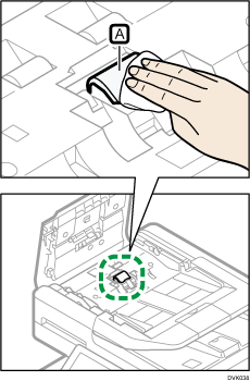 ADF給紙コロのイラスト