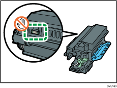 トナーカートリッジのイラスト