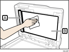 自動原稿送り装置のイラスト