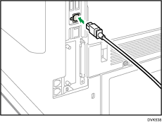 本体背面のイラスト