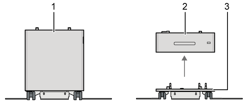 外部に取り付けるオプションのイメージイラスト