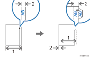 インデックスシフト量のイラスト