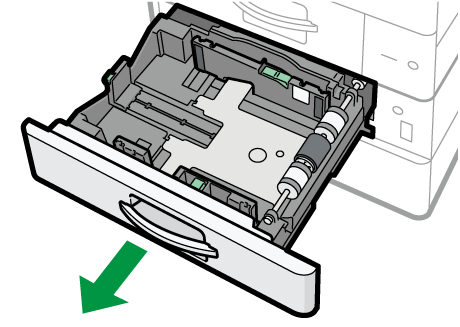 給紙トレイのイラスト