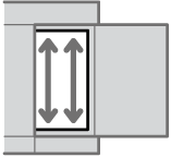 用紙セット方向のイメージイラスト