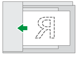 両面原稿セットのイメージイラスト