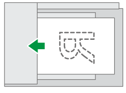 両面原稿セットのイメージイラスト