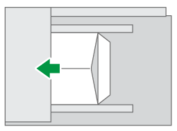 コピー機能を使用するときのセット方法のイメージイラスト