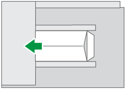 コピー機能を使用するときのセット方法のイメージイラスト