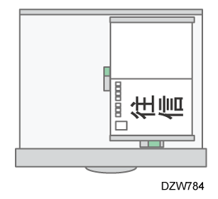 プリンター機能を使用するときのセット方法のイメージイラスト