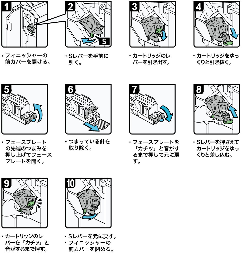 フィニッシャーのイラスト