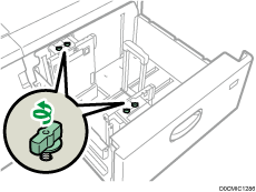 ワイド大量給紙トレイのイラスト