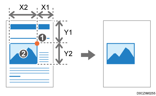 外消去のイメージイラスト