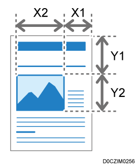 基点位置のイメージイラスト