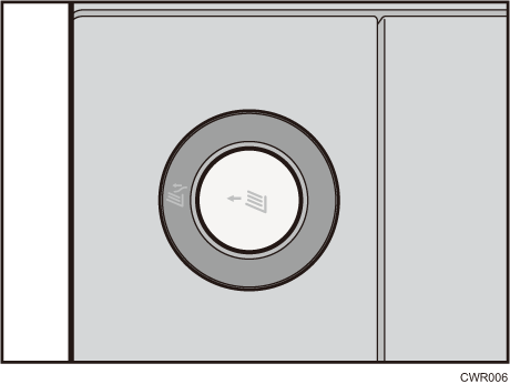 排紙ボタンのイラスト