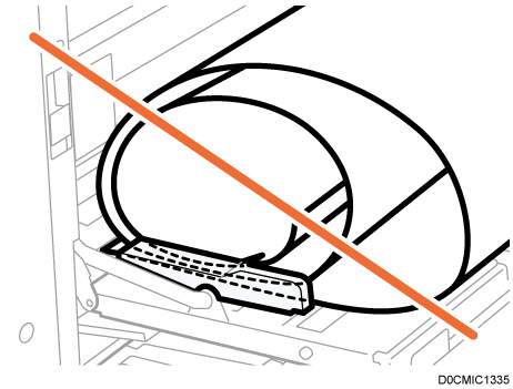 長尺給紙ガイドのイラスト