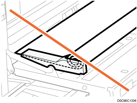 長尺給紙ガイドのイラスト