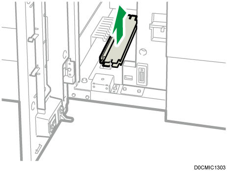 A3大量給紙トレイのイラスト