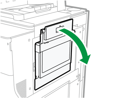 手差しトレイのイラスト