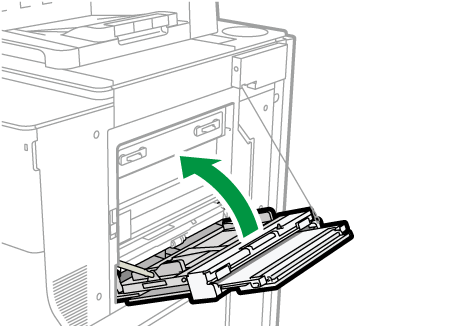長尺給紙ガイドのイラスト
