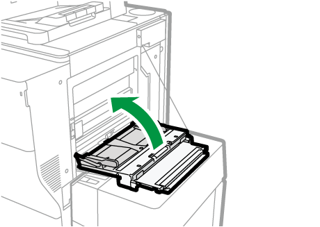 長尺給紙ガイドのイラスト