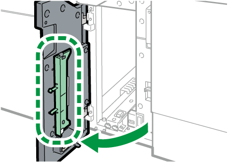 A3大量給紙トレイのイラスト