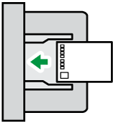 はがきの向きのイメージイラスト