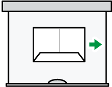 プリンター機能を使用するときのセット方法のイメージイラスト