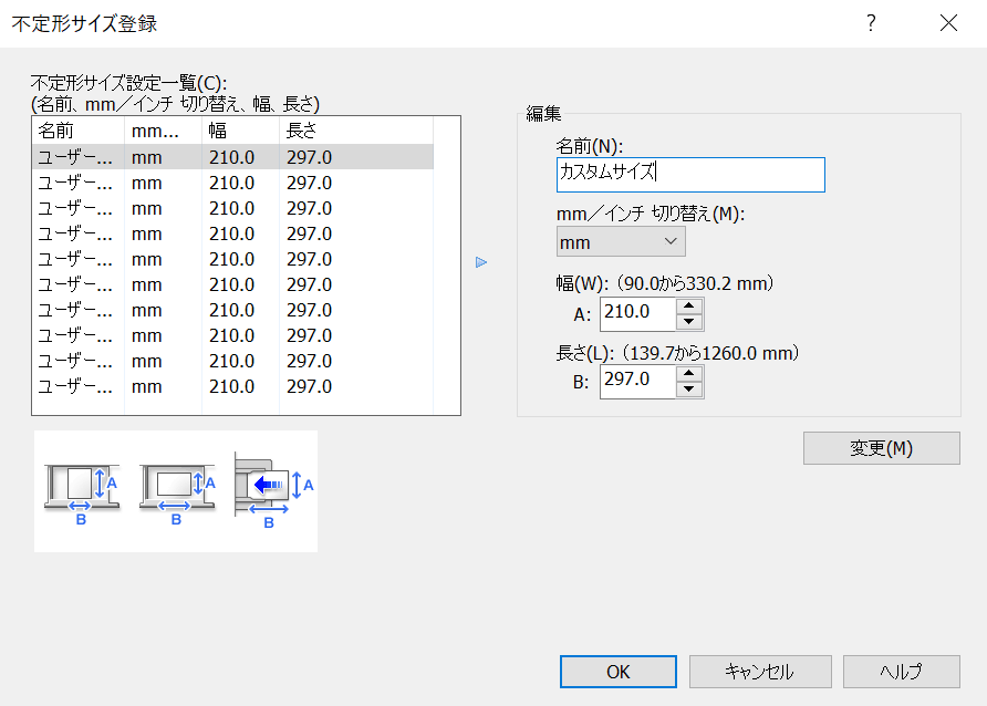 ドライバー画面のイラスト