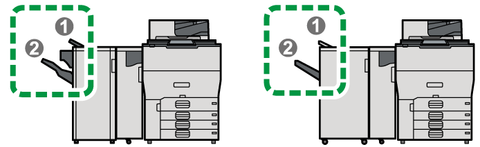 本体前面のイラスト 説明番号つき