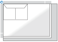コピー機能を使用するときのセット方法のイメージイラスト