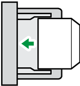 封筒の種類と向きのイメージイラスト