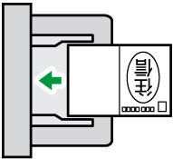はがきの向きのイメージイラスト
