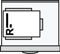 用紙のセット方法のイメージイラスト