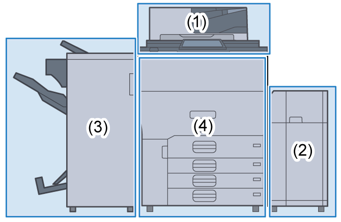 外部に取り付けるオプションのイメージイラスト