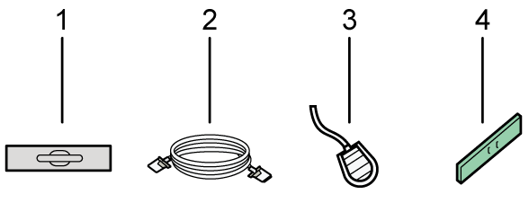 外部に取り付けるオプションのイメージイラスト