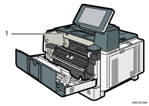 紙づまりを取り除くときの注意 | 使用説明書 | RICOH IP 6530